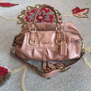 Pink Coach Handbag